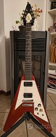 Gibson Flying V Crescent Moon inlays
