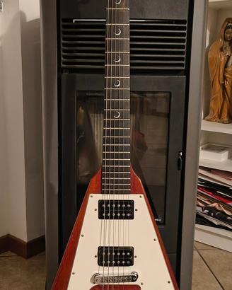 Gibson Flying V Crescent Moon inlays