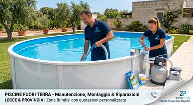 Assistenza e Montaggio Piscine Fuori Terra - Lecce