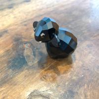 Agnello in cristallo nero Anno 2006