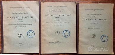 Dal carteggio inedito Francesco De Sanctis