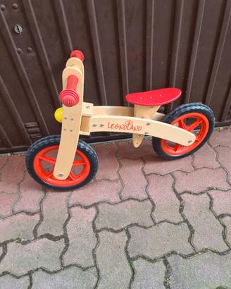 bici senza pedali legnoland