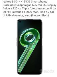 Realme 9  5g , 4 GB RAM 128 memoria