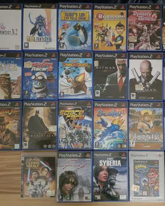 Lotto giochi playstation 2 - ps2