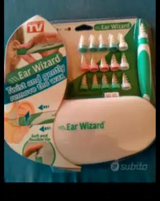 Sistema pulizia orecchio con testine in silicone
