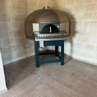 Forno pizza Napoletano con mosaico