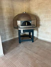Forno pizza Napoletano con mosaico