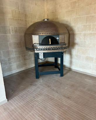 Forno pizza Napoletano con mosaico
