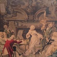 Antico Arazzo realizzato su tela 