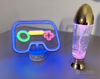 Coppia Lampade d'Atmosfera: Joystick + Tornado
