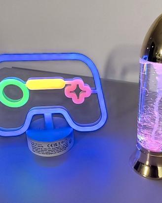 Coppia Lampade d'Atmosfera: Joystick + Tornado