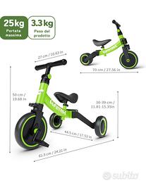 Besrey bicicletta bimbo