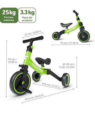 Besrey bicicletta bimbo