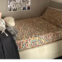 Due Letti singoli a contenitore senza mater