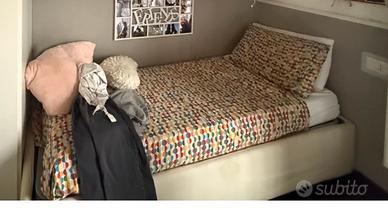 Due Letti singoli a contenitore senza mater