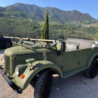 Fuoristrada GAZ69AM TARGATO ITALIA ISCRITTO ASI