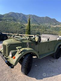 Fuoristrada GAZ69AM TARGATO ITALIA ISCRITTO ASI