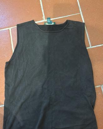 maglietta marrone Polo Ralph Lauren vintage