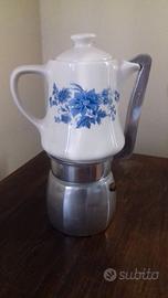 Caffettiera/moka in ceramica con beccuccio