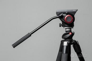 Testa Fluida Manfrotto MVH500AH con scatola origin