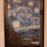 Poster con cornice “La notte stellata “