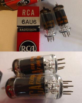 Valvole NOS Audiofili Pre - Ampli Hi-Fi - Chitarra