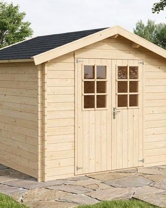 CASETTA DI LEGNO BILLY  250x250x211h spessore 19mm