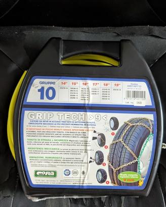 Catene da neve Cora Grip Tech gruppo 10