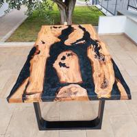 ✨Tavoli fatti a mano in legno e resina✨