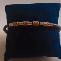 Bracciale uomo ZERO in acciaio e caucciù