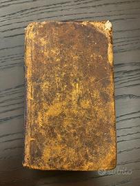 Libro antico 1769 – “Heures de la Semaine Sainte”