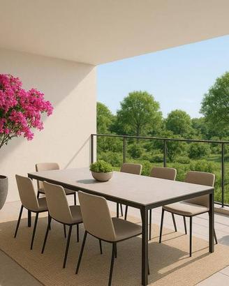 Appartamento di 112 m² con 3 locali e box auto a V