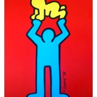 litografia Keith Haring