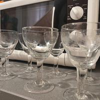 set da 10 bicchierini da liquore vintage 