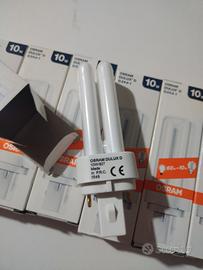 8 Lampadine OSRAM DULUX D 10W G24d-1