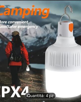 lanterne LED da campeggio 