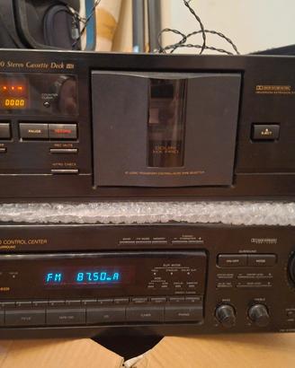 hifi sony e teac, musicassette e cd storici