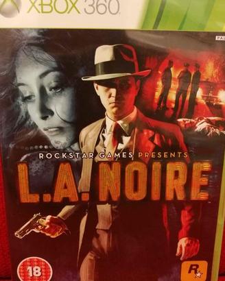 L.A. NOIRE ROCKSTAR GAMES PRESENT - XBOX 360
