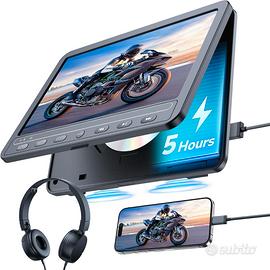 GOnavidio 10,1" Lettore DVD Portatile per Auto