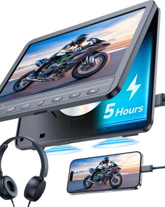 GOnavidio 10,1" Lettore DVD Portatile per Auto
