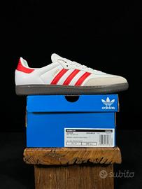 Sneakers adidas Originals SAMBA OG Bianco/Rosso 40
