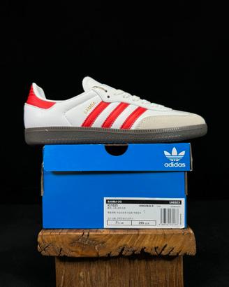 Sneakers adidas Originals SAMBA OG Bianco/Rosso 40