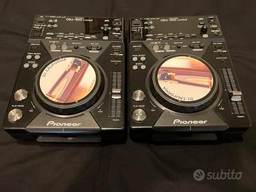 Coppia Pioneer CDJ-400 Limited Edition