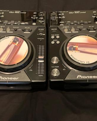 Coppia Pioneer CDJ-400 Limited Edition