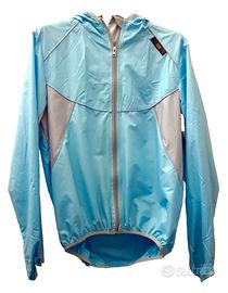 Giacca Anti Vento Pioggia Ciclismo MTB Jogging - L