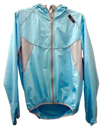 Giacca Anti Vento Pioggia Ciclismo MTB Jogging - L
