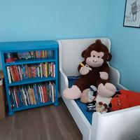 libreria e letto ikea