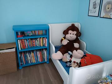libreria e letto ikea