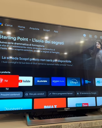 Tv Sony  4K Bravia 49xf8096   ( 49 pollici )