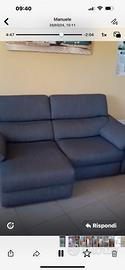 Divano 3 posti con due relax